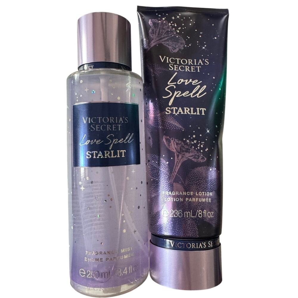 Victoria's Secret Love Spell Starlit set NEW